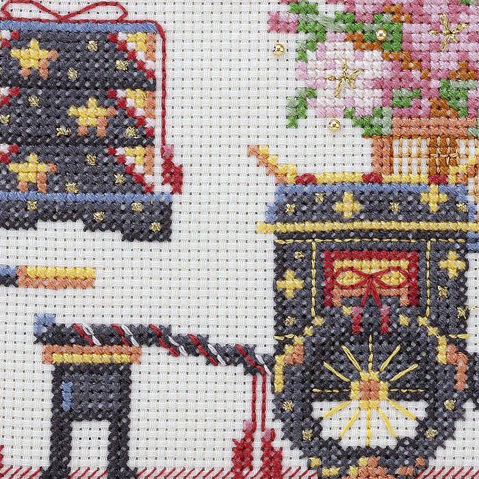 Amazon | ホビーラホビーレ クロスステッチフレーム＜ひな祭りの彩り