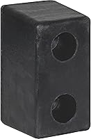 Vista 10 de Buyers Products B5800 - Parachoques de goma moldeado en forma de D, 3 x 3-1/2 x 6 pulgadas, juego de dos parachoques para protección de camiones