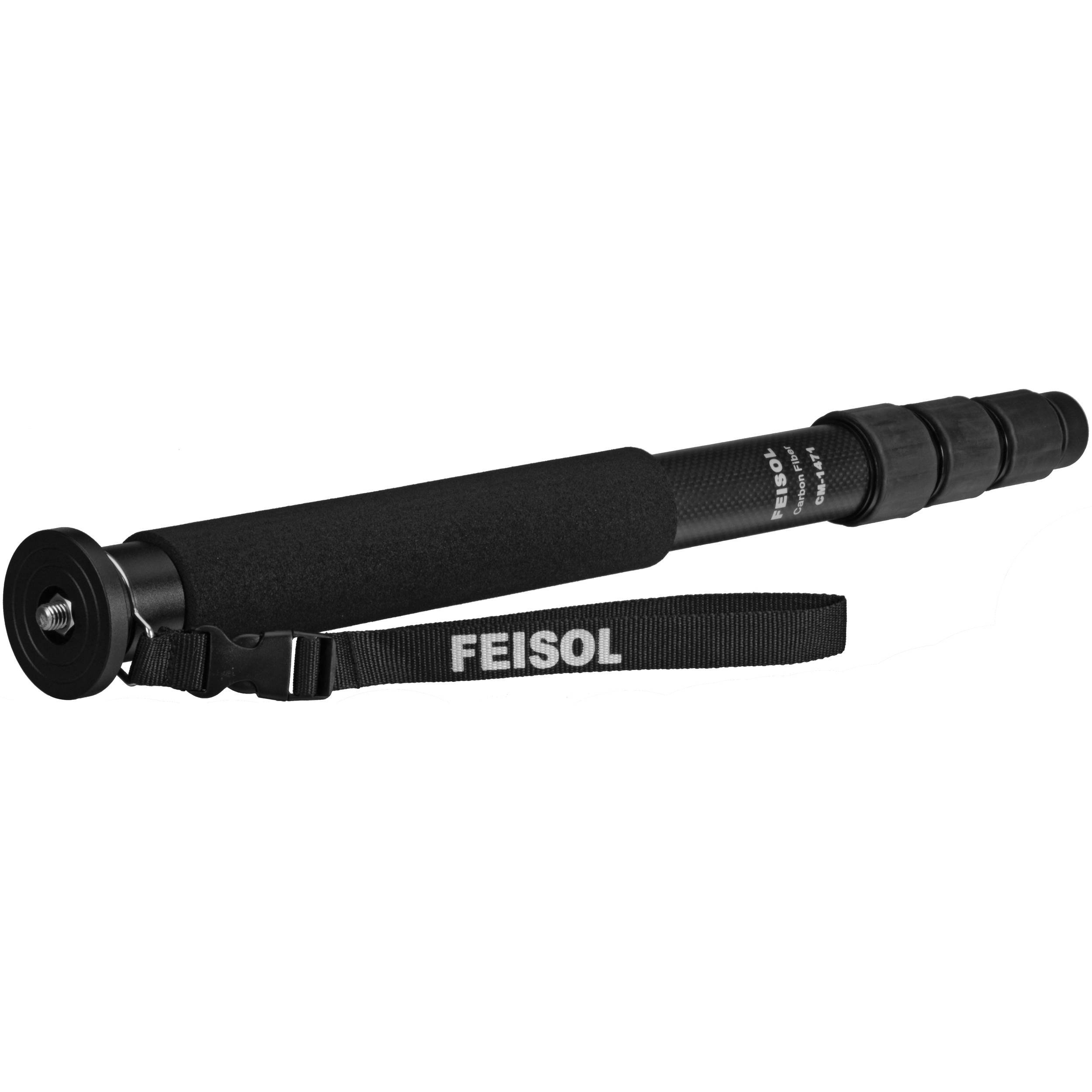 Buy Feisol CM-1471 Rapid Carbon Fiber Four-Section Monopod Online 