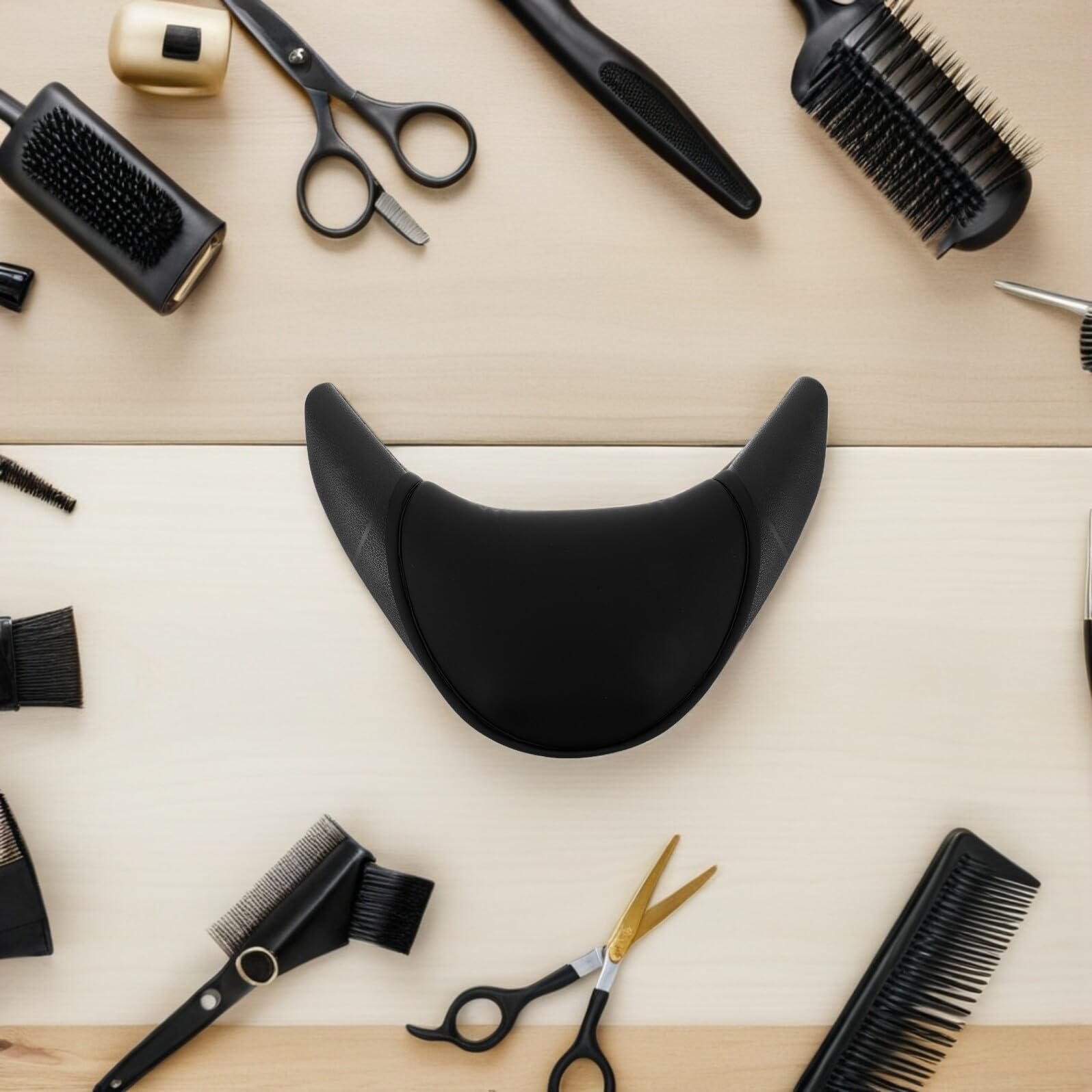Almohadilla de Apoyo para Cuello Silicona para Lavabo de Salón Reposacabezas Ergonómico para Lavado de Cabello Cojín para Cuencos de Champú Instalación Rápida y Cómoda para