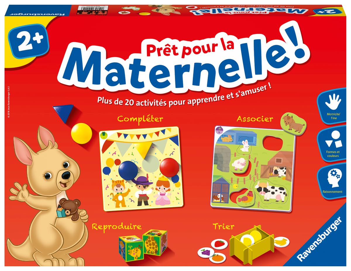 Ravensburger PRET pour la Maternelle ! Jeu Educatif