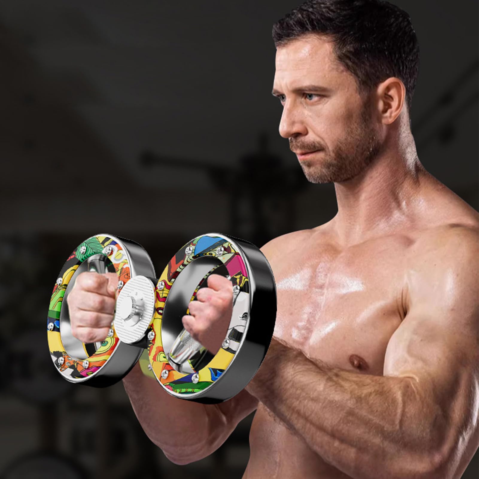 Entrenador De Fuerza para Antebrazo Máquina De Quemar Grasa para Brazos
