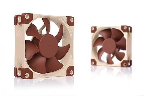 Vista 6 de Noctua NF-A8 PWM, ventilador silencioso premium, 4 pines (3.150 in, marrón) (paquete de 4)