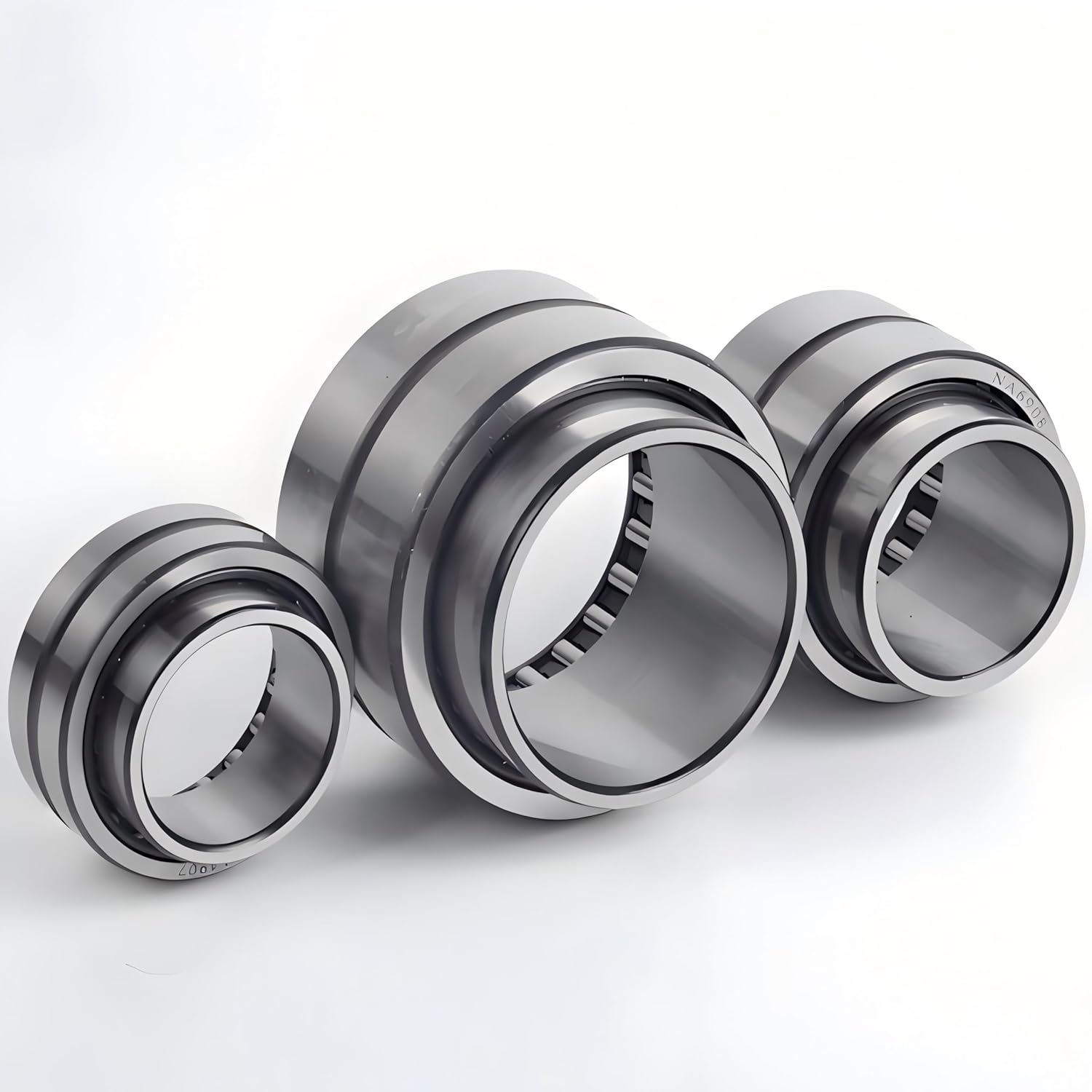 NA4915 Double Row Needle Roller Bearing with Inner Ring 1PCS Needle Bearing Size 75mm*105mm*30mm