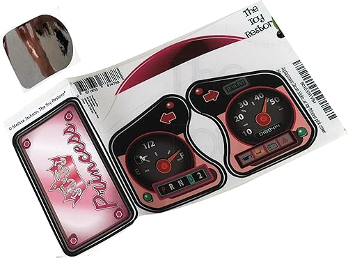 Toy Restore - Calcomanías de repuesto para Little Tikes 30 aniversario Cozy Coupe Car Toy Princess Pink Crown