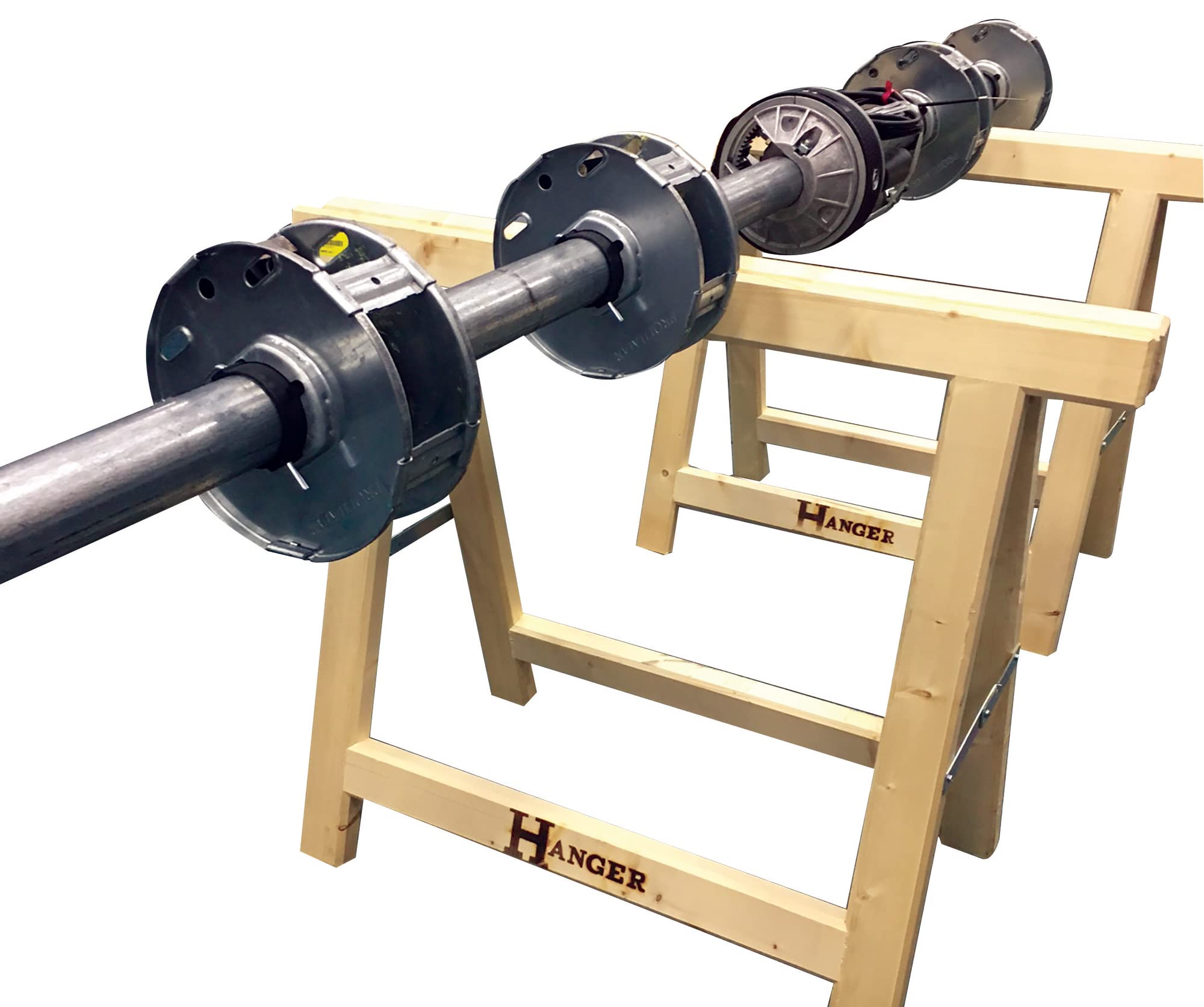 Tréteau Pliant Charge Lourde 970mm - Supporte 2 Tonnes - Robuste et Pratique