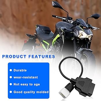 Amazon.co.jp: NOTISH(ノティッシュ) バイク用 6ピン OBD OBD2
