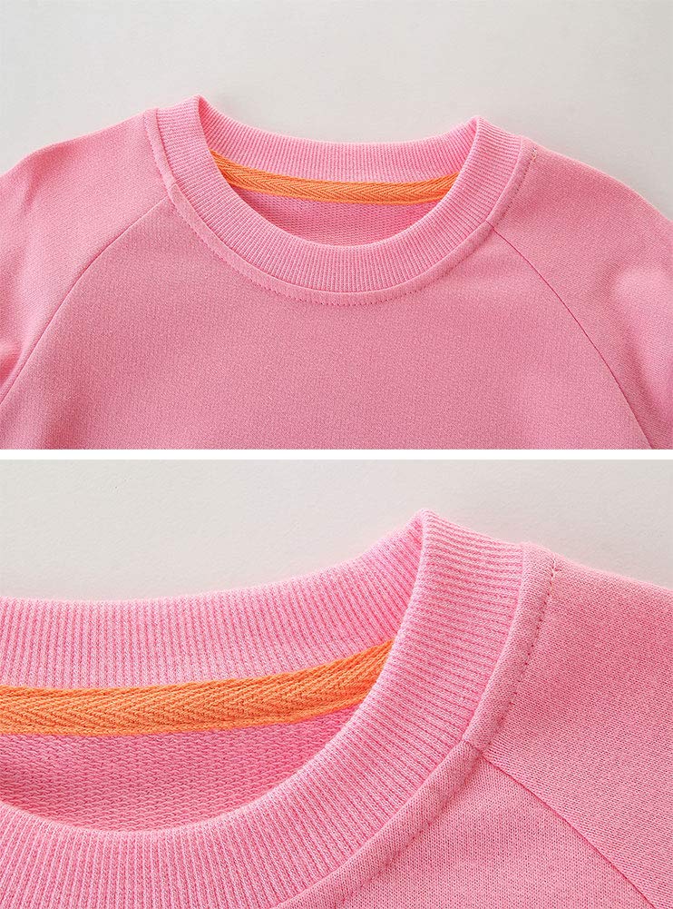 TEDD Sudaderas Niña Unicornio Camiseta Manga Larga 100% Algodón Jersey sin Capucha para Nina 1-12 años — view 4