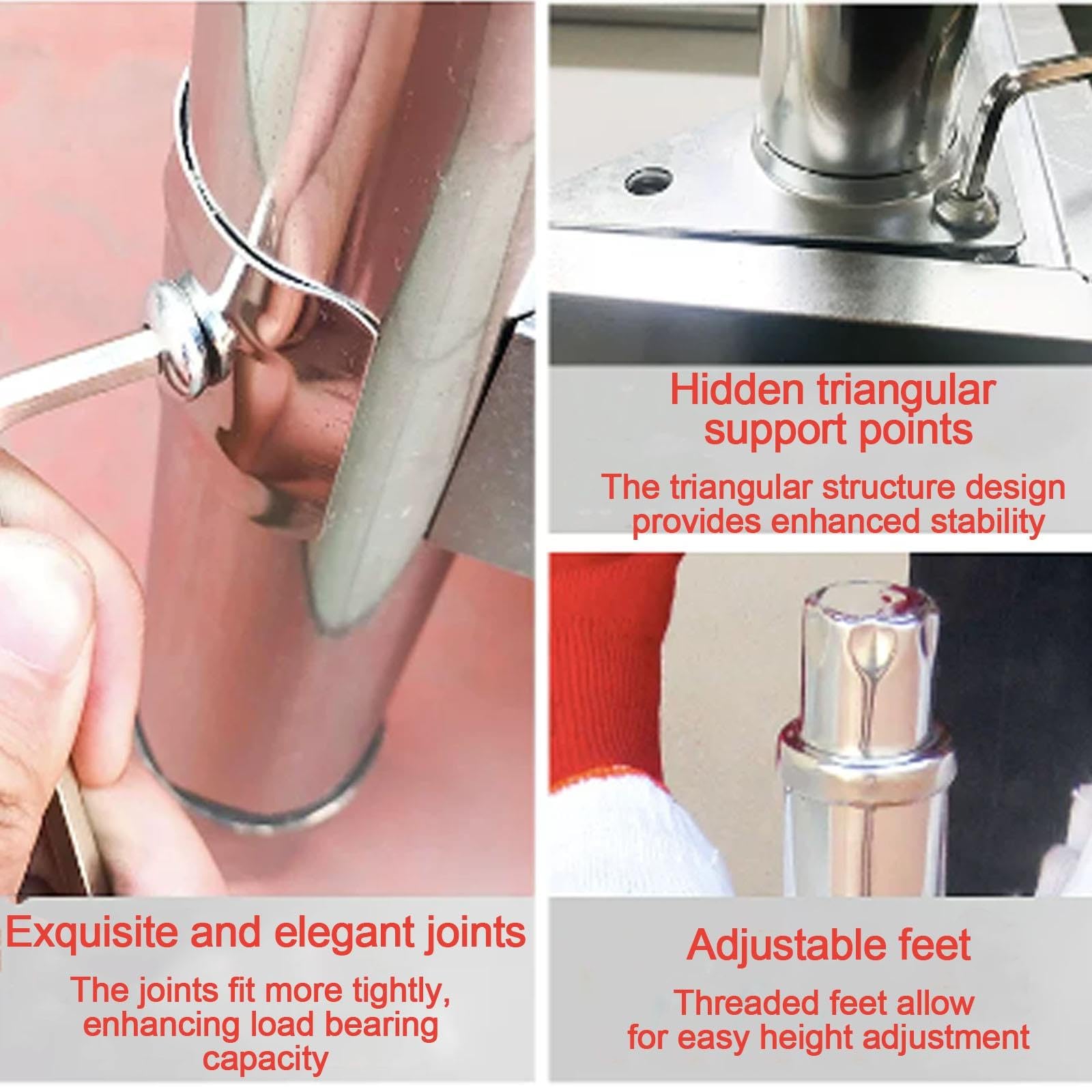 Edelstahl Arbeitstisch, Edelstahl Arbeitsplatte, Metalltisch