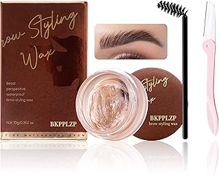 Eyebrow Soap Set,Eye Brow Wax,Eyebrow Styling Cream,Long-lasting Waterproof Natural Quick-Drying Eyebrow Gel,Transparent Brow Gel Modeling Wax Makeup