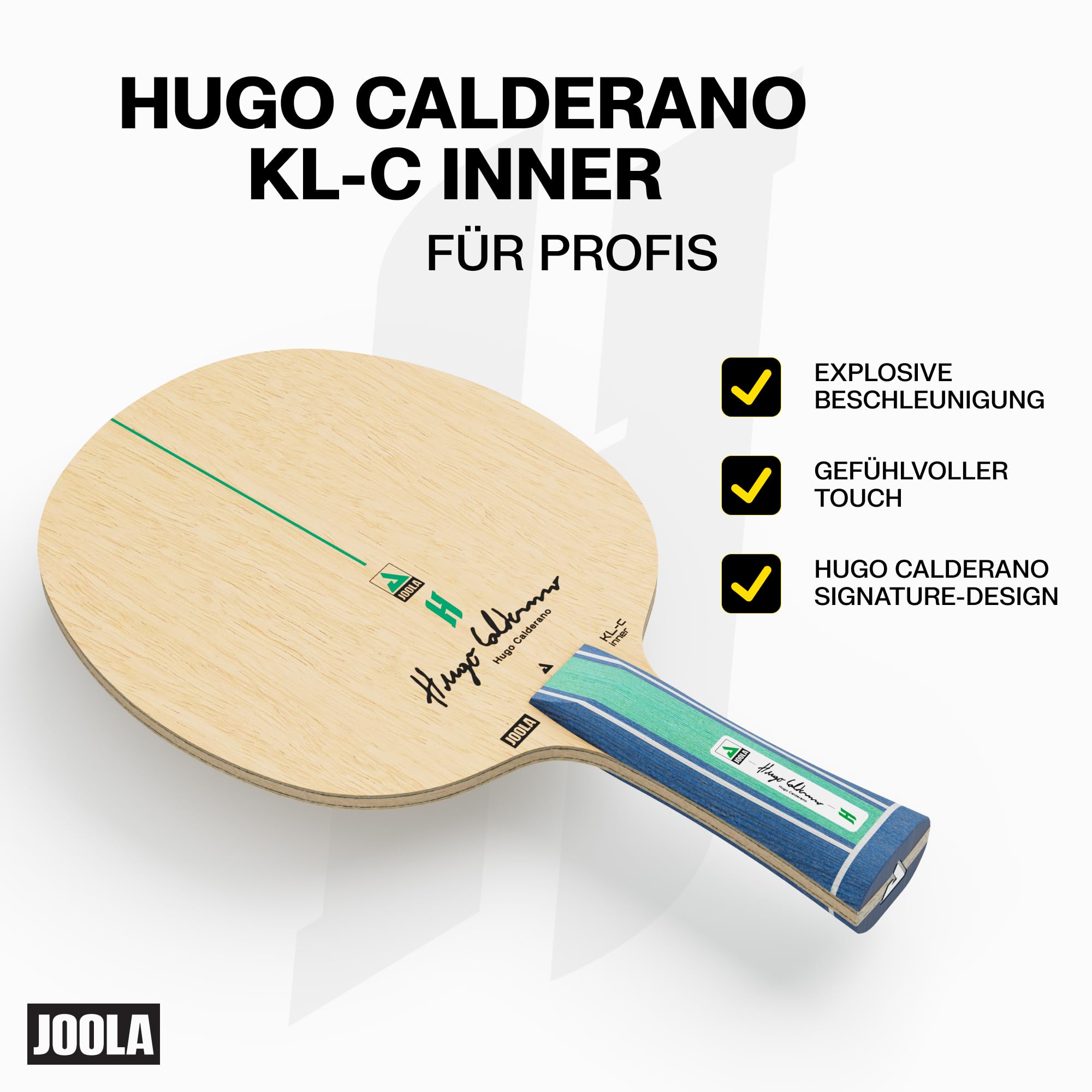 JOOLA Hugo Calderano KL-c Inner Tischtennisholz