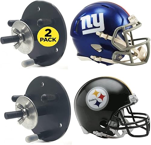 Miniatura 1 de Oculto flotante casco de fútbol exhibición de montaje en pared flotante Hover