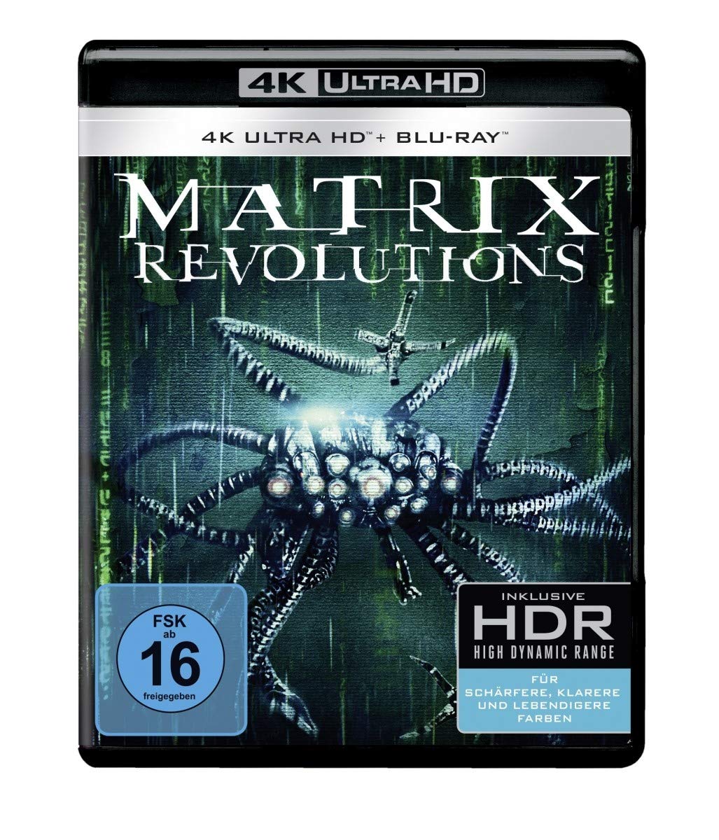 Matrix Revolutions en 4K Ultra-HD y Blu-ray con la mejor calidad cinematográfica alemana