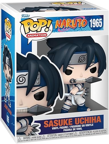 Funko Pop! Animation Naruto Classic - Sasuke Uchiha - Figura de vinilo coleccionable - Idea de regalo - Producto oficial - Juguetes para niños y