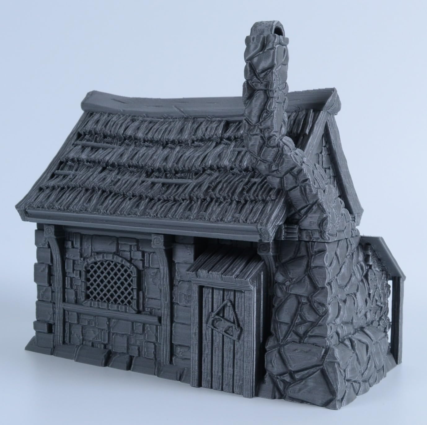 Casa medievale, 28 mm, modello di casa medievale per tavoletta e terreni RPG