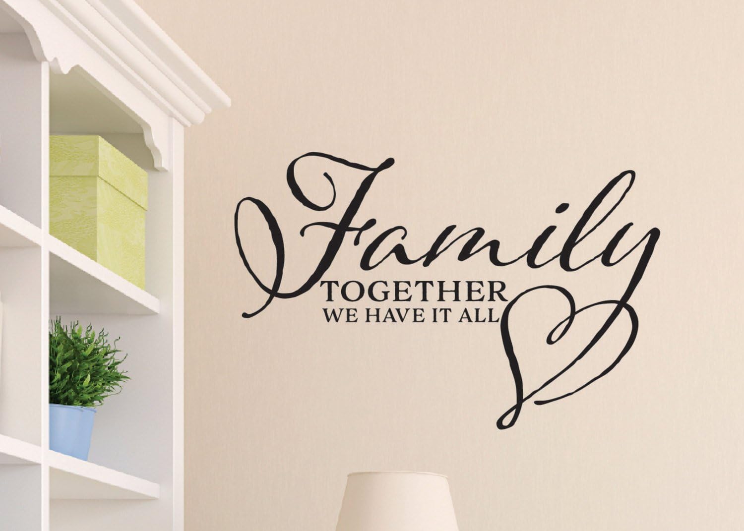 Family Together we have it all Family Room decor Sign