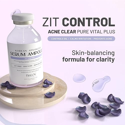 Miniatura 3 de BRÜUN AC - Control Clear and Pure Vita Plus Ampolla - Micro Needling Korean Booster para rostro y cuerpo para usar con y sin Derma Pen Microneedling