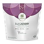 Grab Green 3-in-1 Laundry Detergent Pods, 132 Count, Lavender Vanilla Scent, Plant and Mineral Based, Superior Cleaning Power, Stain Remover, Brightens Clothes