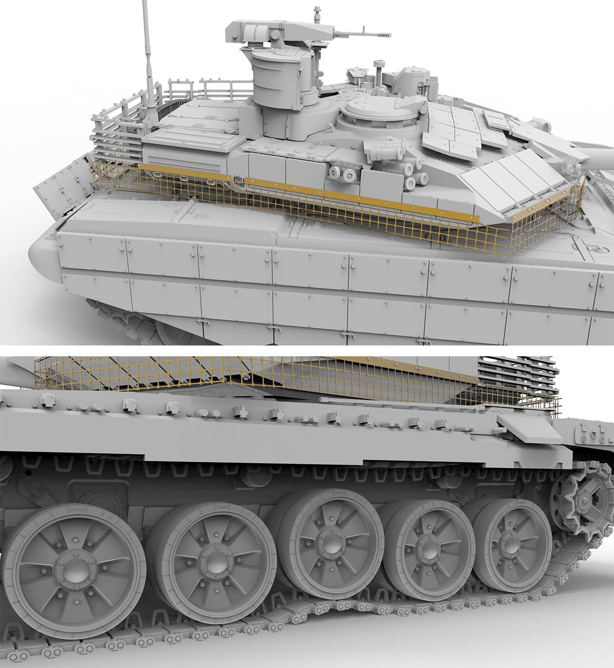 Amazon.co.jp: 35A070 スケール1/35 T-90M ロシア製突破主力戦車