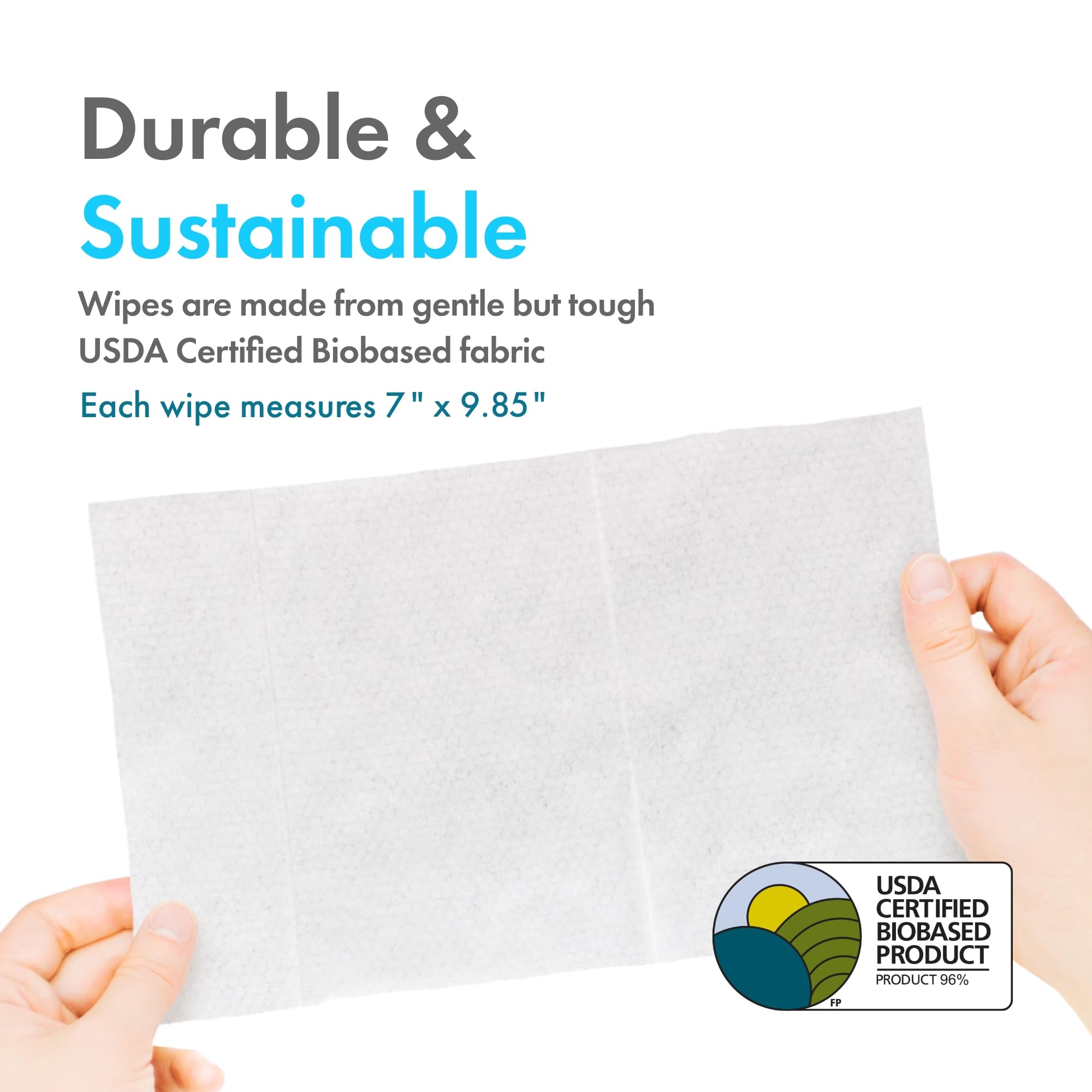 Petkin Toallitas para mascotas a base de plantas, 200 toallitas, 6 unidades, toallitas biológicas y sostenibles para mascotas para perros y gatos, para cara, patas, orejas, cuerpo y zona de los ojos,