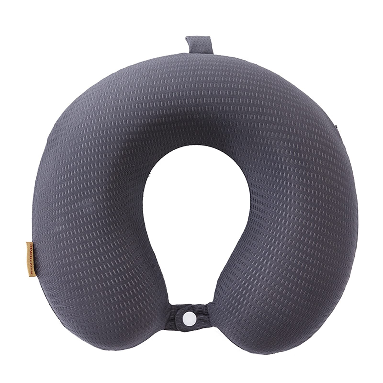 Neck Pillow U-Shaped Pillow, Summer Memory Foam, Ice Silk Cervical Pillow, Ice Silk Good Elasticity, Office Neck Pillow Neck Pillow Nap Pillow 12x11 Inch (Color : Gray)