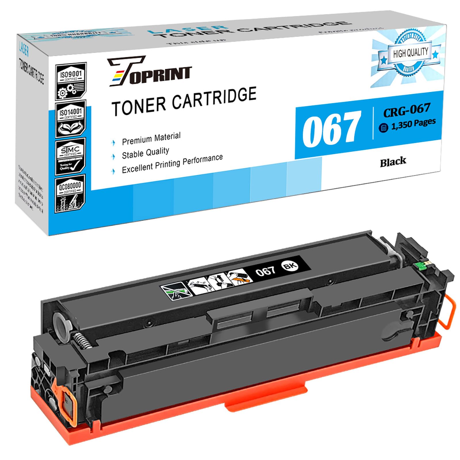 Amazon.co.jp: 067 CRG-067 CRG-067BLK 互換トナーカートリッジ