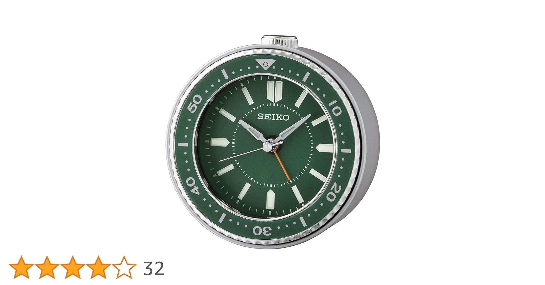 ⚠️codemari⚠️ Seiko Mai Bedroom Alarm Clock, Metallic Green : Amazon.ca: Home