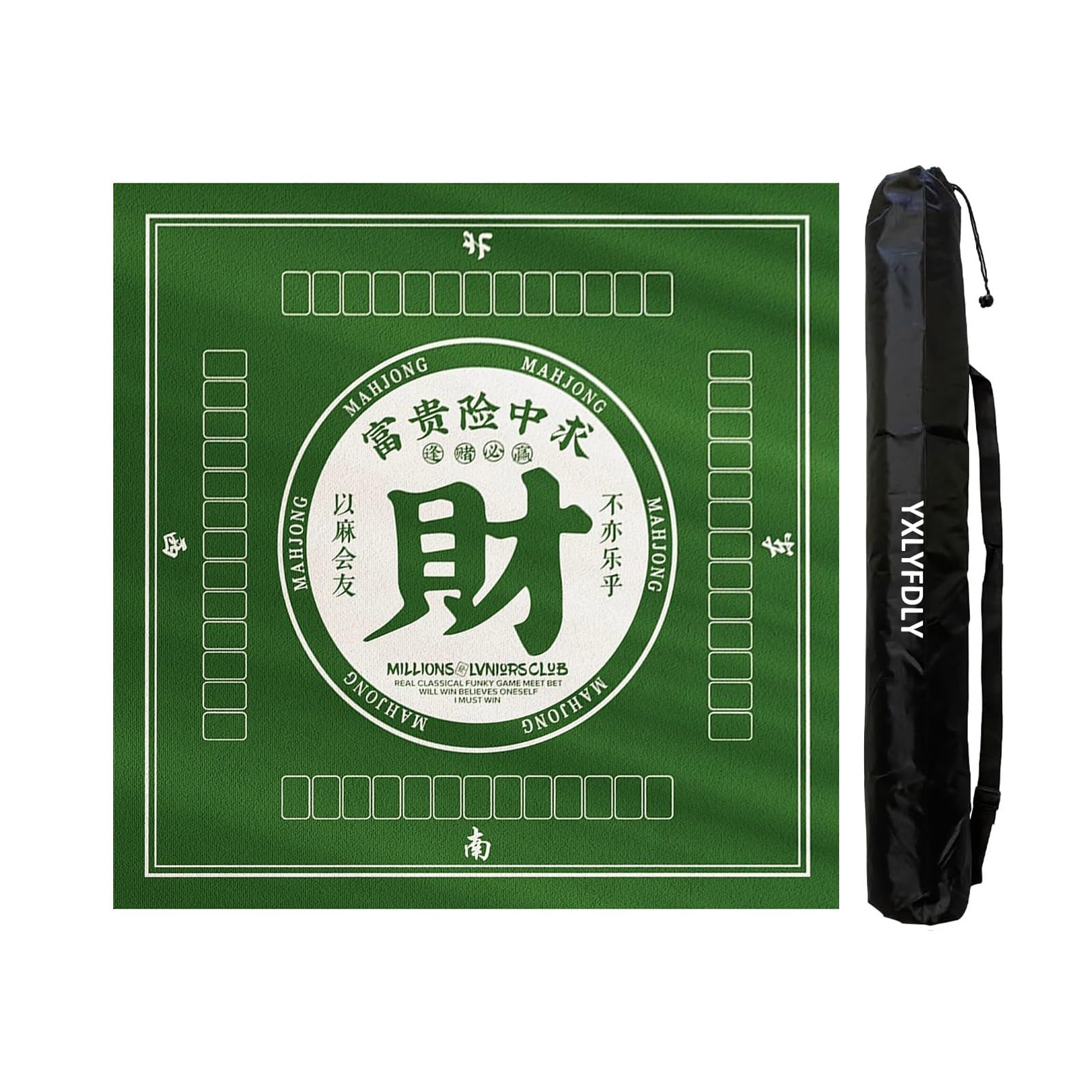 Teglia da Forno, Morbido Antiscivolo e riduzione del Rumore con Borsa for Il Trasporto, Grande Tappetino da Gioco for Poker, Carte, Giochi di Tessere(80cm/31.49in)