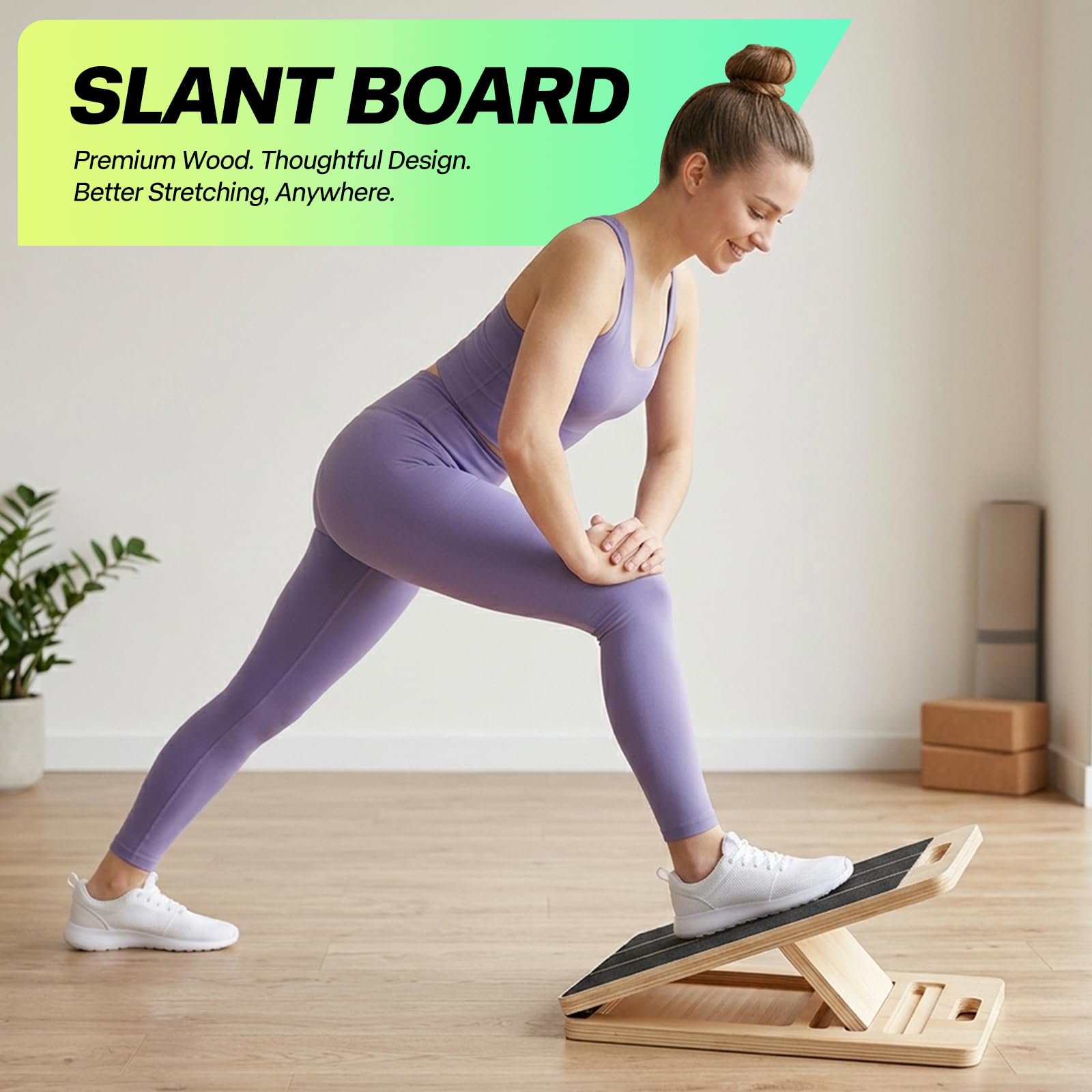 Slant Board for Ankle Mobility - Adjustable Stretch -6