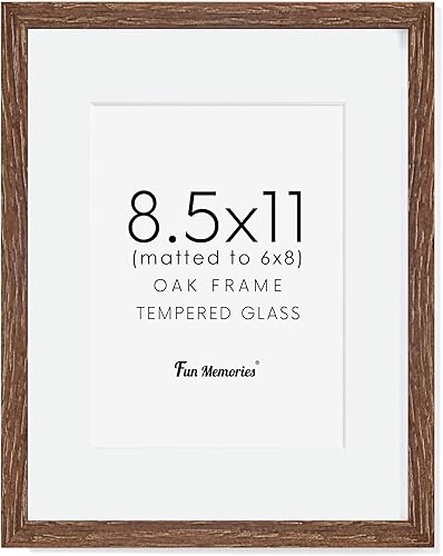 Miniatura 20 de Portarretratos de madera maciza de roble blanco de 4 x 4 pulgadas, marco de fotos cuadrado con vidrio templado real, marco rústico de madera