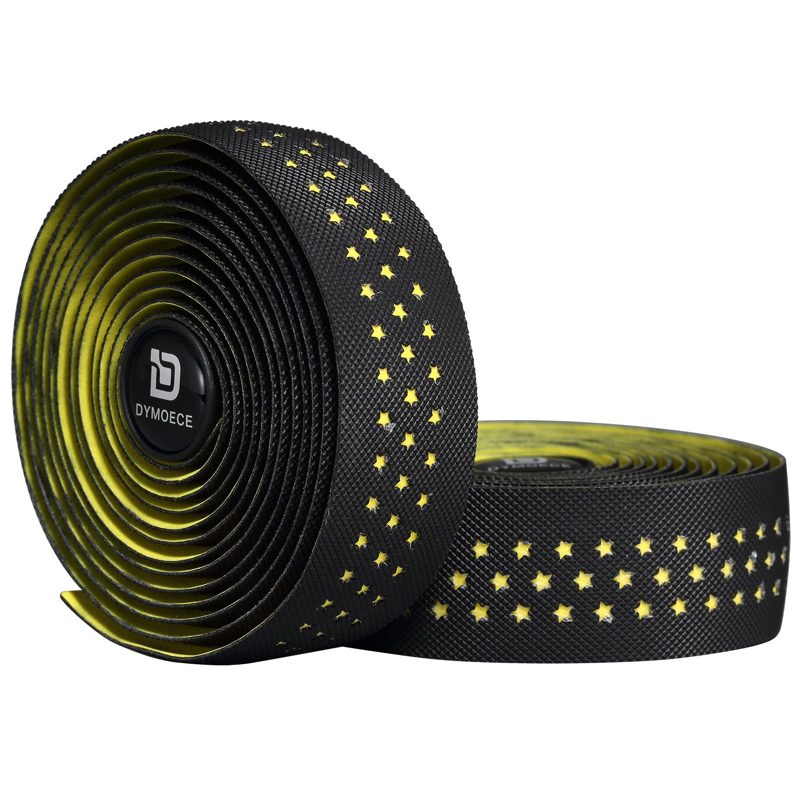 Bicycle Handlebar Tapes with End Plugs Bike Handle Wraps Bar Tape for Road Racing Bike