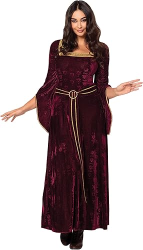 Spirit Halloween Disfraz de Gothel de los villanos de Disney para adultos, con licencia oficial, Disney's Tangled Disfraz enredado