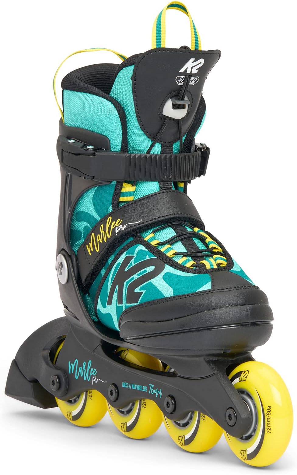 – K2 Marlee PRO 30H0500 Boys' Inline Skates - Green - Yellow