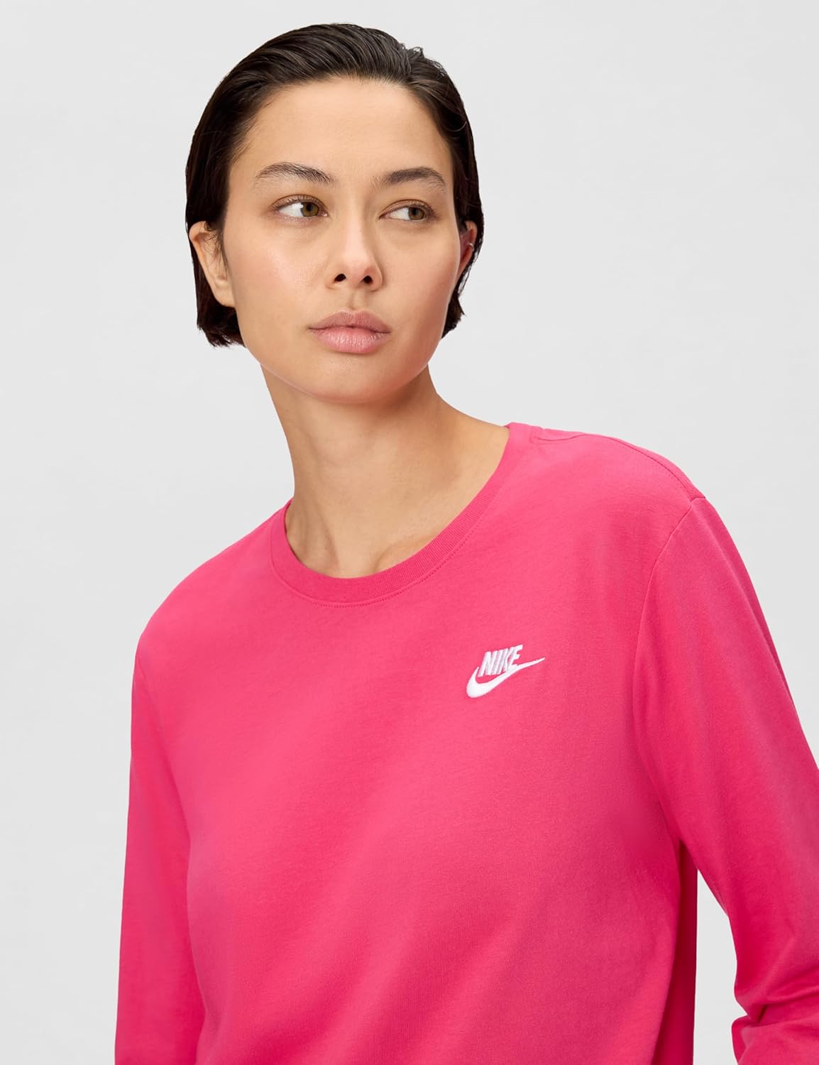 Nike Women's Sportswear Club Long-Sleeve T-Shirt - Image 5