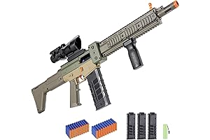 Realistic Semi-Auto Electric Sniper Rifle Toy Gun for Nerf Guns