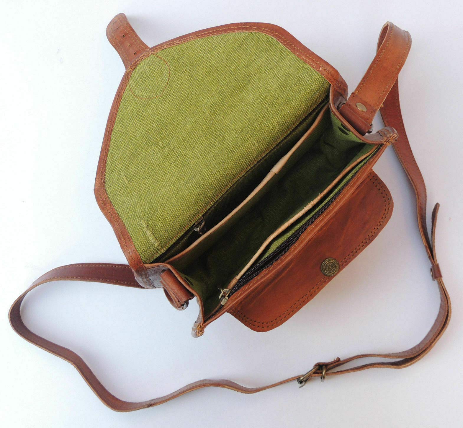Mad Over Shopping Monederos para mujer Bolso bandolera de cuero genuino para mujer Bolso bandolera de noche