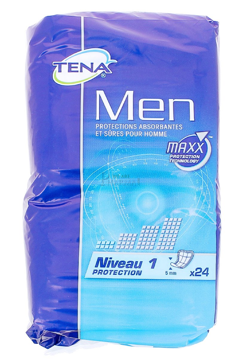 TENA - Protections Absorbantes Niveau 3 pour Hommes x 16 Tena