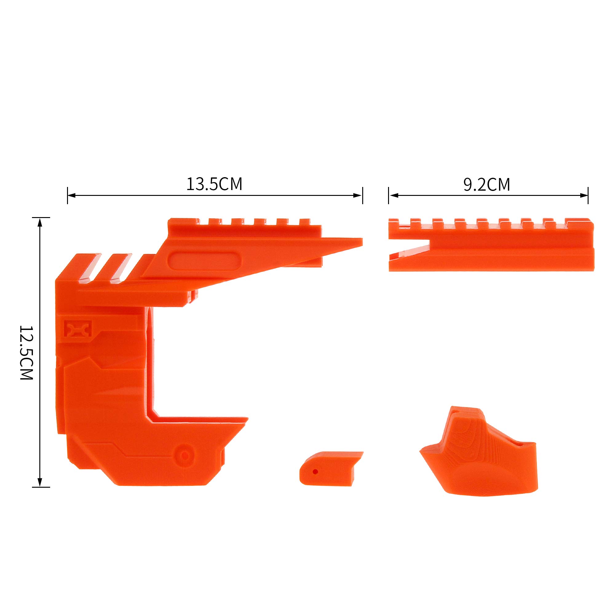 Amazon.com: WORKER NO.217 Mod Kit Set for Nerf HammerShot Modify