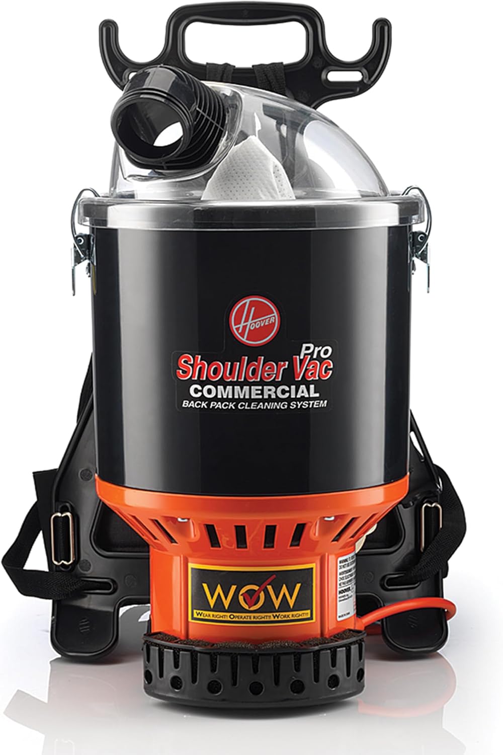 Hoover Commercial Shoulder Vac Pro Backpack Bagged Vacuum Cleaner