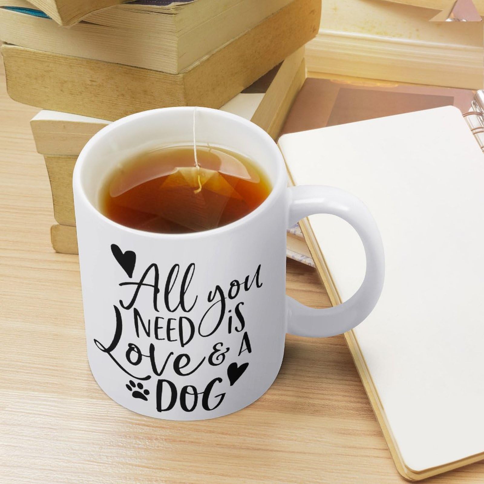 Amazon.com: All You Need Is Love And A Dog Mug Coffee Mug - Funny Birthday  Gift Idea For Mom Dad Husband Wife - 11 Oz Coffee Mug Tea Cup White : Home  & Kitchen