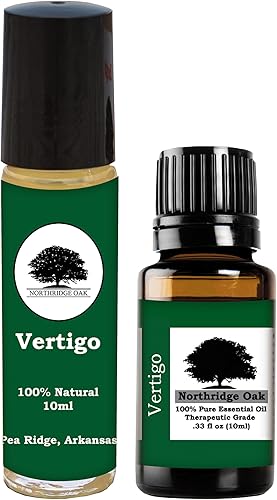 Mezcla de aceites esenciales de Vertigo con botella rodante, alivio de mareos por movimiento, de acción rápida, enfermedades matutinas, alivio de