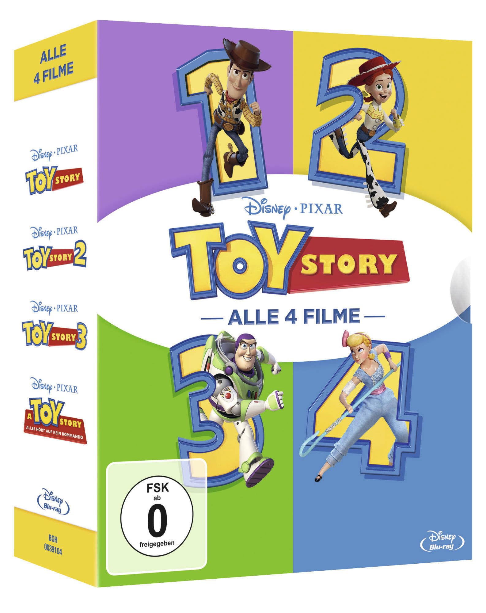 Toy Story 1-4