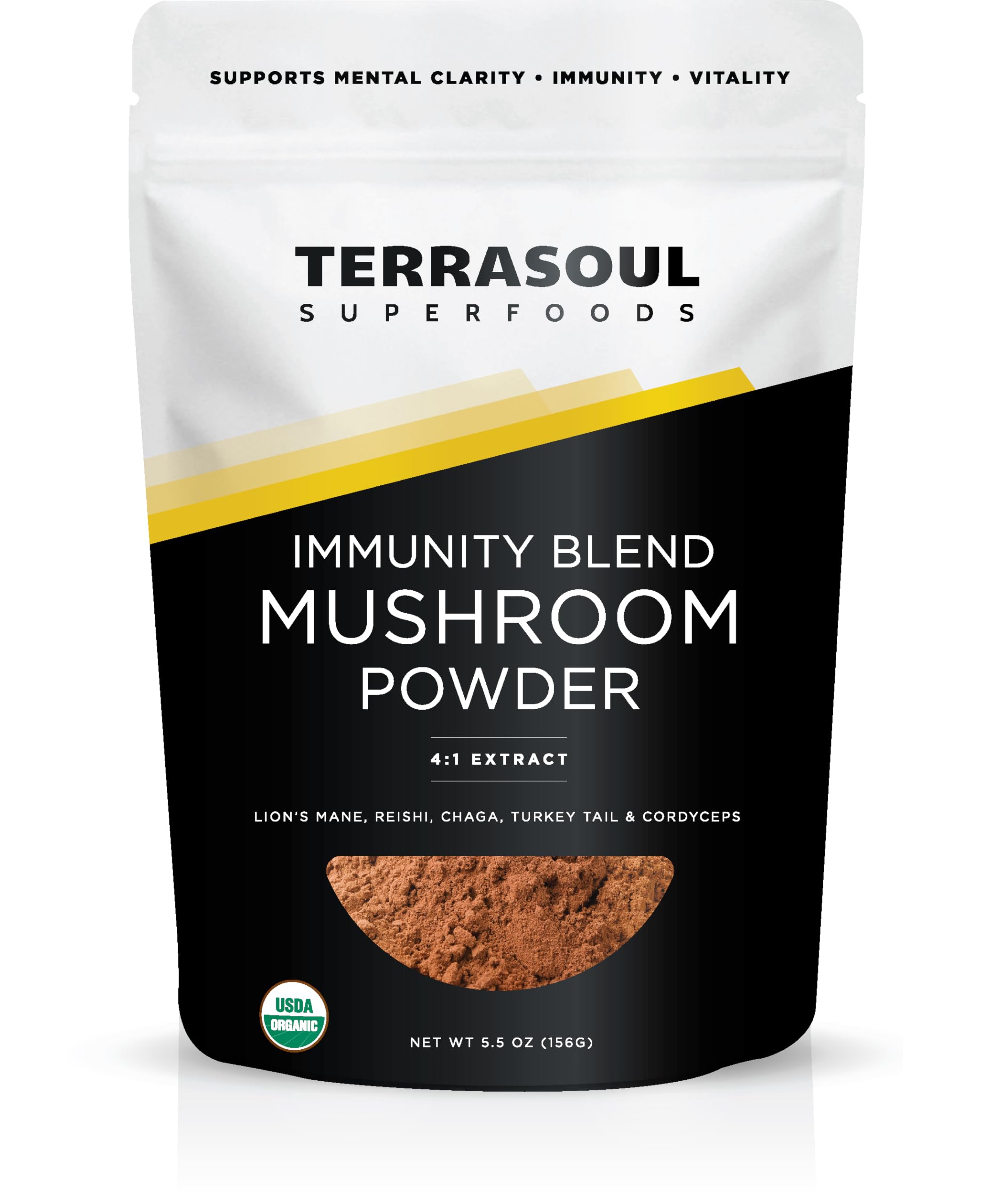 Terrasoul Superfoods Five Mushroom Blend
