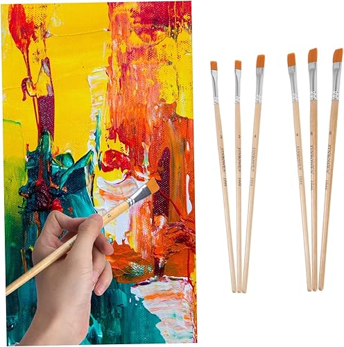 Miniatura 8 de Juego de pinceles de pintura para niños, juego de pinceles de acuarela, productos de oficina, suministros de pintura, pinceles de pintura al óleo,