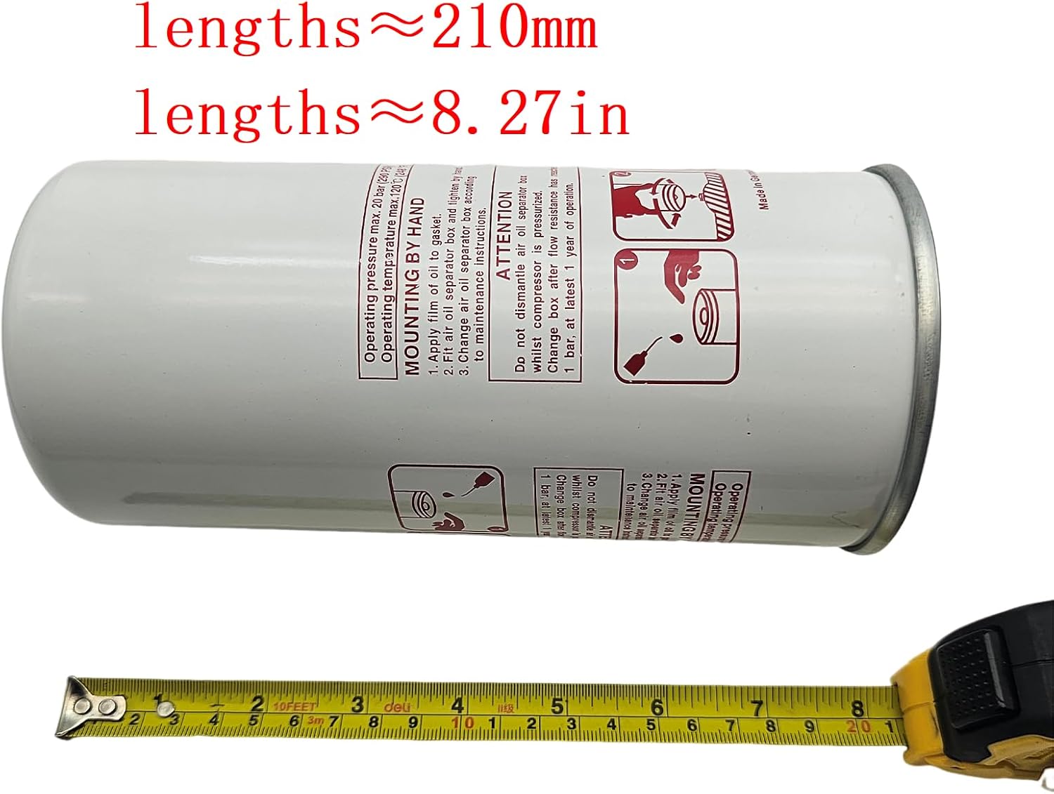 Filter Kit For Ingersoll Rand Air Compressor 5 to 15 HP UP6-Series Separator 22388045 Oil Filter 39329602 Air Filter 88171913
