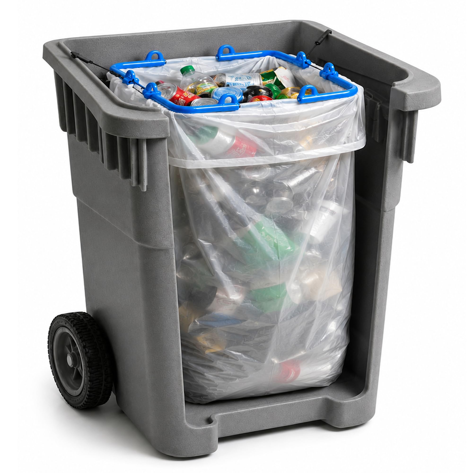 Amazon.com: Portable Trash Bag Holder Stand For 20-33+ Gallon