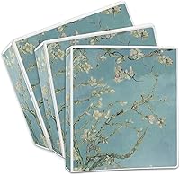 Vista 3 de Almond Blossoms (Van Gogh) Carpeta de 3 anillas - 1 pulgada