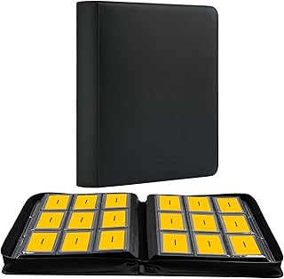 WPGEAR 9-Pocket Toploader Binder, Holds 360 3