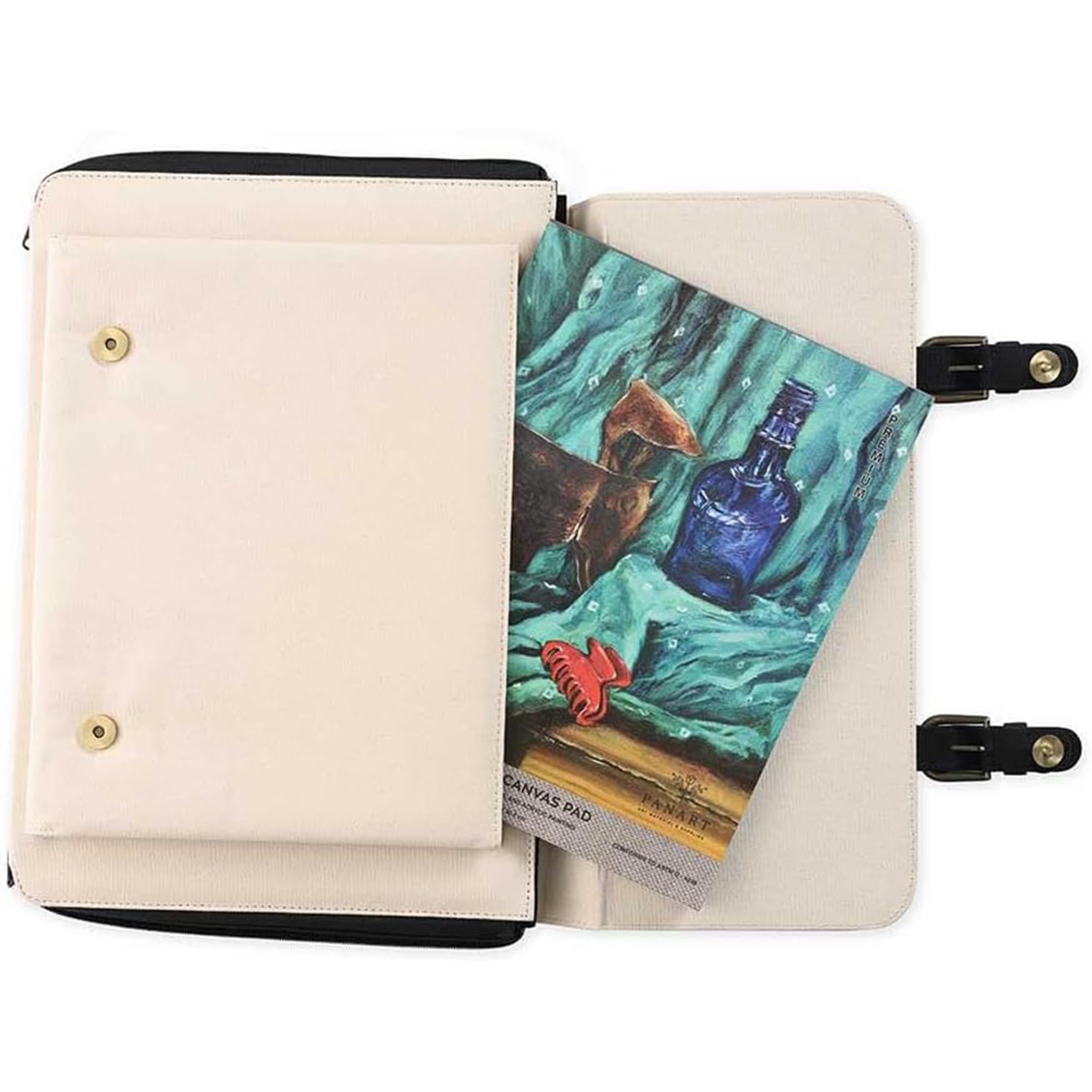 Pan Art Kit de voyage complet professionnel | Fournitures de peinture acrylique et à l'huile - PA-CP-04