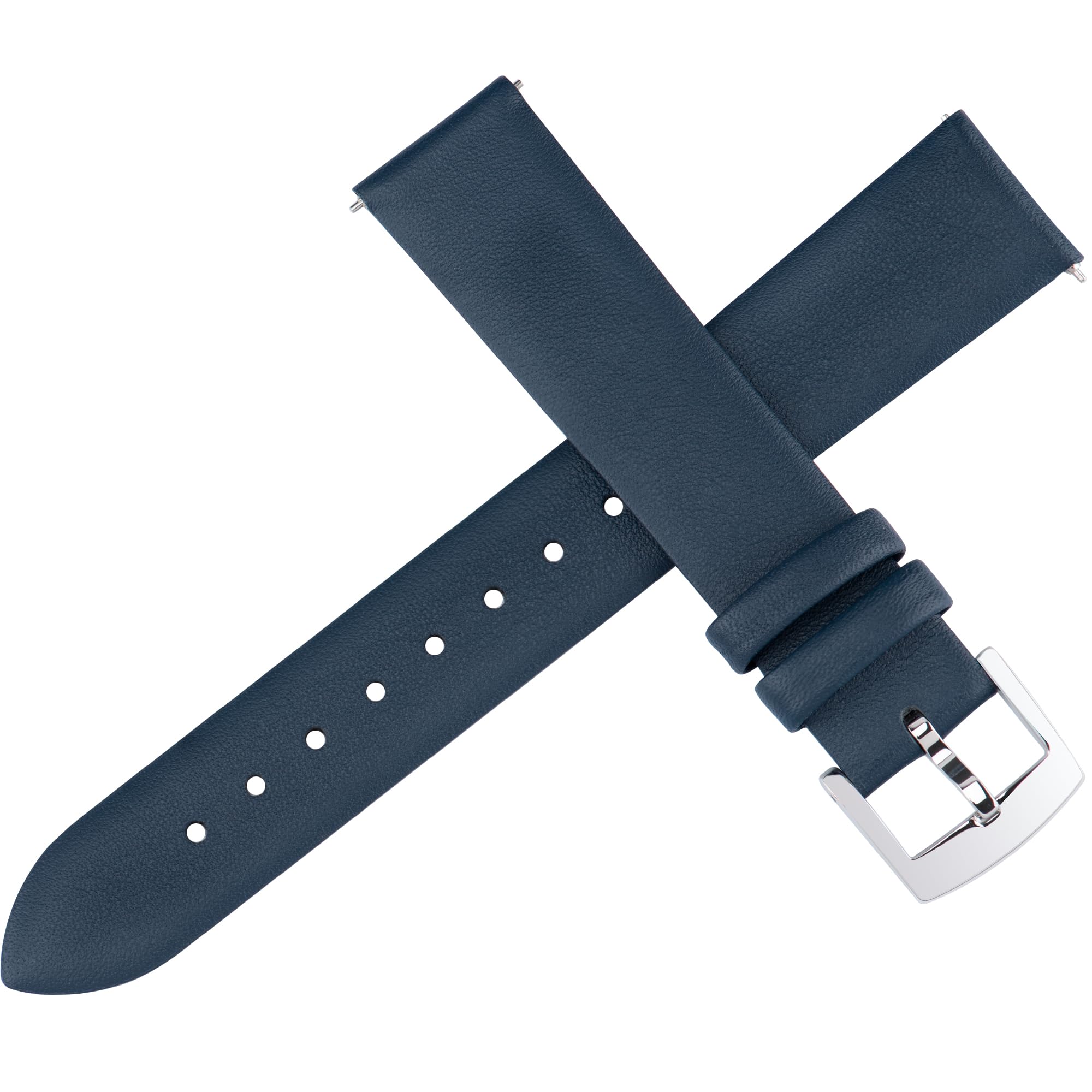 OTTOODY Leather Watch Bands Quick Release Watch Straps, Elegant & Ultra-Soft Top Grain Leather Watch Band for Women Men, Choice of Color & Width - 12mm 14mm 16mm 18mm 20mm 22mm for Watch & Smartwatch